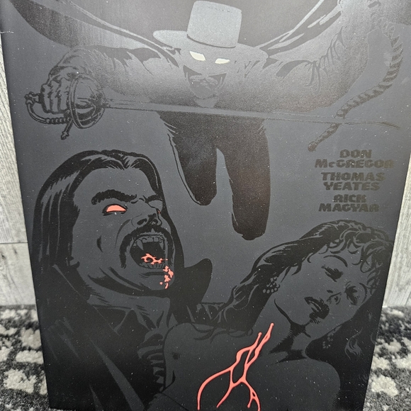 Dracula Versus Zorro #1 Topps Comic Comics Book 1993 Dracula Vs. Zorro - Picture 7 of 10